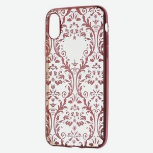 Накладка Devia Crystal Baroque Case для iPhone X - Rose Gold