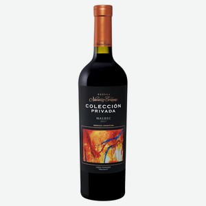 Вино Coleccion Privada Malbec красное сухое Аргентина, 0,75 л