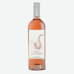 Вино Aroma del Verano Valencia Rosado розовое сухое Испания, 0,75 л