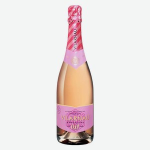 Игристое вино Vilarnau розовое полусухое Испания, 0,75 л