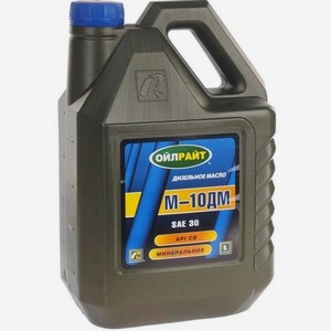 Моторное масло OILRIGHT М-10ДМ, SAE30, 5л, минеральное [2508]