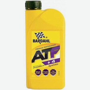 Масло трансмиссионное синтетическое BARDAHL ATF+4, 1л [36551]