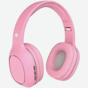 Наушники PERO BH04, Bluetooth, накладные, розовый [pwh-bh04p]