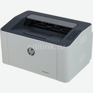 Принтер лазерный HP Laser 107w черно-белая печать, A4, цвет белый [4zb78a]