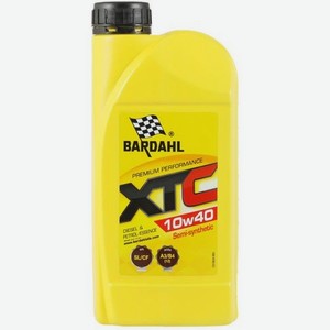 Моторное масло BARDAHL XTC, 10W-40, 1л, полусинтетическое [36241]
