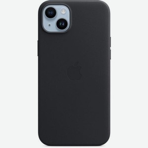 Чехол (клип-кейс) Apple Leather Case with MagSafe, для Apple iPhone 14 Plus, черный [mpp93fe/a]