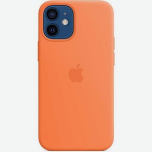Чехол (клип-кейс) Apple Silicone Case with MagSafe, для Apple iPhone 12 mini, противоударный, кумкват [mhkn3ze/a]