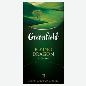 Чай Greenfield 25пак*2г флаинг драгон зеленый