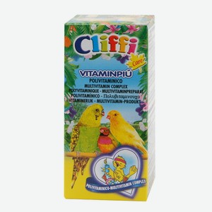 Cliffi (Италия) полный мультивитаминный комплекс для птиц, капли (25 г)
