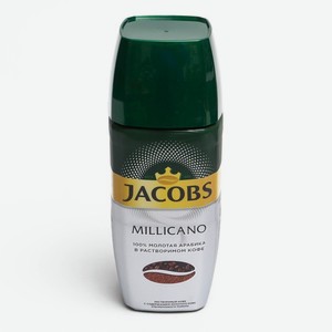 Кофе растворимый JACOBS Monarch Millicano, ст/б, 90 г