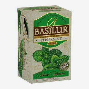 Чай Basilur Травяной Перечная Мята 20 пакетиков