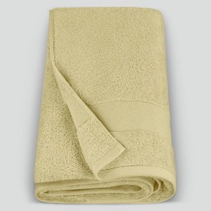 Полотенце махровое Mundotextil Extra Soft жёлтое 100х150
