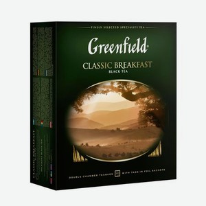 Чай черный Greenfield Классик Брекфаст 100х2 г