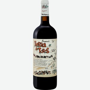 Вино Tierra de Toros Organic сухое красное, 1.5л Испания