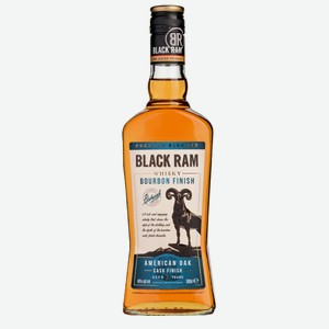Виски Black Ram 3 года, 0.5л Болгария