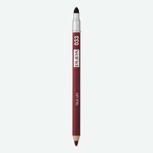 Карандаш для губ с аппликатором True Lips Pencil 1,2г: 033 Bordeaux
