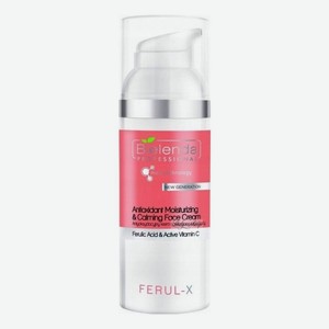 Антиоксидантный увлажняющий и успокаивающий крем для лица Ferul-X Antioxidant Moisturizing & Calming Face Cream 50мл