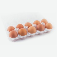 Яйцо куриное Волжанин С1 10 шт., пластик