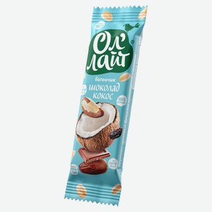 Батончик «Ол Лайт» Шоколадный с кокосом, 30 г