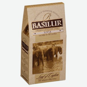 Чай черный Basilur Uva OP Лист цейлона листовой, 100 г