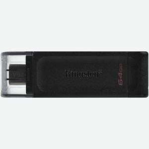 Флешка DataTraveler 70 USB-C DT70 32Gb Черная Kingston