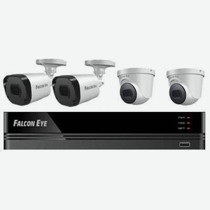 Комплект видеонаблюдения FE-104MHD Офис Smart Falcon Eye