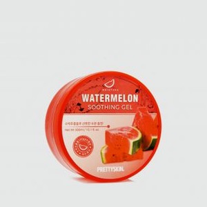 Мультифункциональный гель для лица и тела с экстрактом арбуза PRETTYSKIN Watermelon Soothing Gel 300 мл