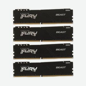 Память оперативная DDR 4 Kingston FURY Beast 16Gb 3200Mhz (KF432C16BBK4/16)