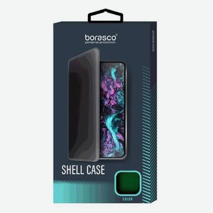Чехол BoraSCO Shell Case для Xiaomi Redmi Note 10T/ Poco M3 Pro зеленый опал