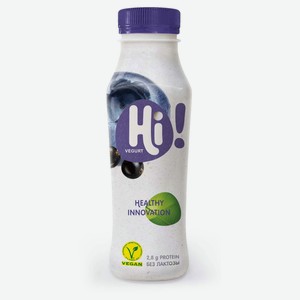 Напиток растительный Hi голубика и смородина 2%, 270 г