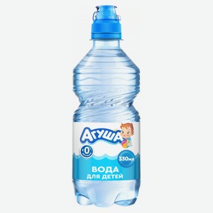 Вода питьевая детская «Агуша» для новорожденных, 330 мл