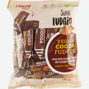 Конфеты с кокос сахаром Супер Фуджио БИО какао МеГусто м/у, 150 г