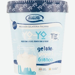 Десерт замороженный Йо-Йо Греческий йогурт Тонитто к/у, 275 г