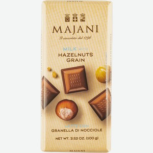 Шоколад молочный Маяни с лесным орехом Маяни м/у, 100 г
