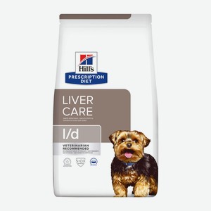 Hill s Prescription Diet сухой диетический корм для собак l/d при заболеваниях печени (1,5 кг)