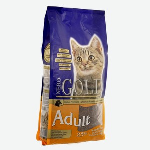 Корм NERO GOLD super premium для кошек с курицей (2,5 кг)
