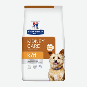Hill s Prescription Diet k/d Kidney Care корм сухой диетический, для собак при профилактике заболеваний почек (12 кг)