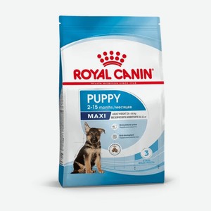 Royal Canin корм сухой для щенков пород крупных размеров (вес 26 - 44 кг) до 15 месяцев (3 кг)