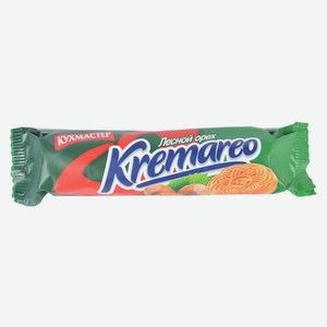 Печенье «КУХМАСТЕР» Kremareo с лесным орехом, 100 г