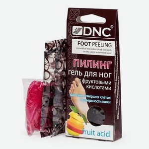 DNC Гель-пилинг для ног с фруктовыми кислотами