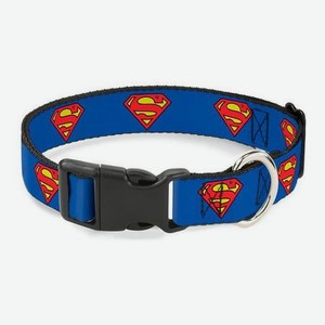 Ошейник для собак Buckle-Down Супермен CPC-WSM001-S