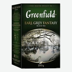 Чай черный Greenfield Earl Grey Fantasy листовой, 200 г