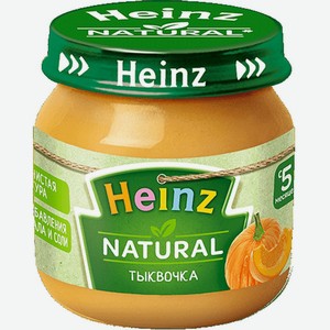 Пюре овощное Heinz тыква с 4 мес 80г ст/б
