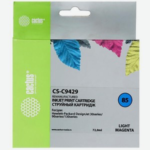 Картридж струйный CS-C9429 светло-пурпурный для №85 HP DJ 30/130 (72ml) Cactus
