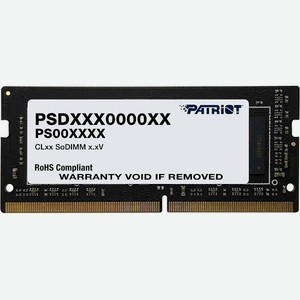 Оперативная память 32Gb DDR4 SL PSD432G26662S Patriot Memory