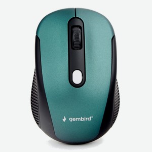 Мышь MUSW-420-2 Зеленая Gembird