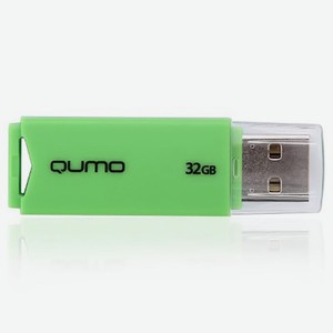 Флешка Tropic USB 2.0 QM32GUD-TRP-GREEN 32Gb Зеленая Qumo