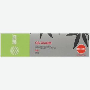 Тонер CS-O530M для OKI C530 пурпурный 5000 страниц Cactus