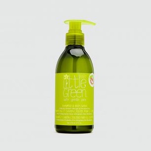 Шампунь и гель для тела от 0 месяцев LITTLE GREEN Baby Shampoo & Body Wash 240 мл