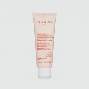Очищающий пенящийся крем для очень сухой и чувствительной кожи CLARINS Doux Nettoyant Moussant Apaisant 125 мл